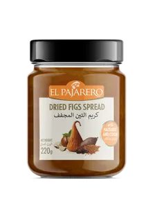 Dried Figs Spread with Cocoa and Hazelnut